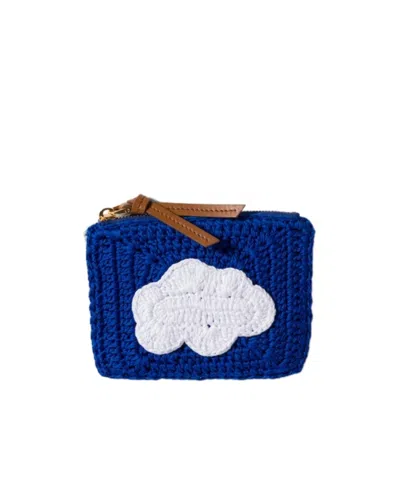 MIU MIU CROCHET ZIPPER POUCH