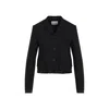 Miu Miu Pinstriped Jacket In Black
