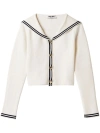 MIU MIU CROPPED CARDIGAN