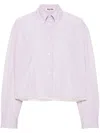 MIU MIU CROPPED SHIRT