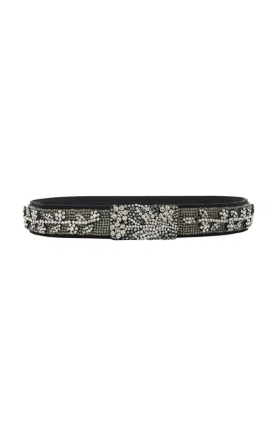 Miu Miu Crystal Belt In Multi