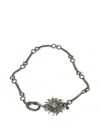 Miu Miu Crystal-embellished Belt In Silver