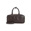 Miu Miu Dark Brown Arcadie Satchel In Brown