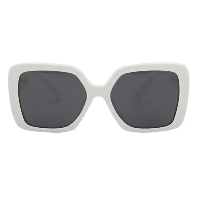 Miu Miu Dark Gray Square Ladies Sunglasses Mu 10ys 1425s0 56