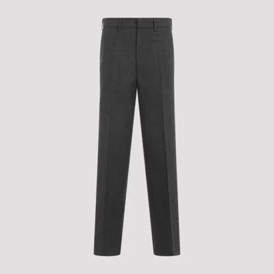 MIU MIU DARK GREY WOOL PANTS