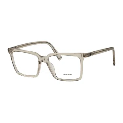 Miu Miu Demo Square Ladies Eyeglasses Mu 08xv 12u1o1 54 In Neutral