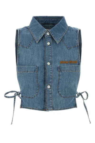 Miu Miu Denim In Multi