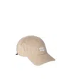 Miu Miu Denim Baseball Cap In Nude