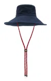 Miu Miu Denim Bucket Hat In Navy