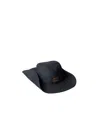Miu Miu Denim Cowboy Hat In Black