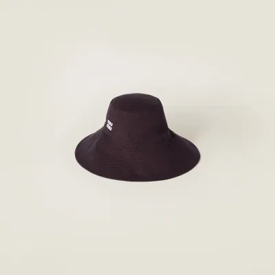 MIU MIU DENIM HAT