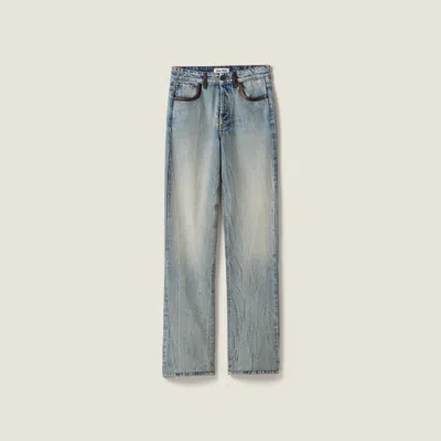 Miu Miu Denim Jeans In Blue