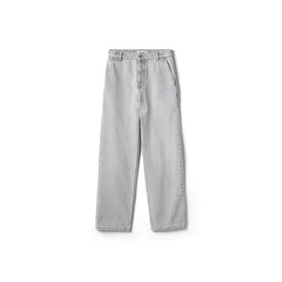 Miu Miu Denim Jeans In Gray