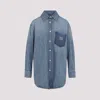 Miu Miu Denim Shirt In Blue