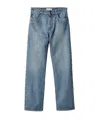 Miu Miu Denim Trousers In Blue