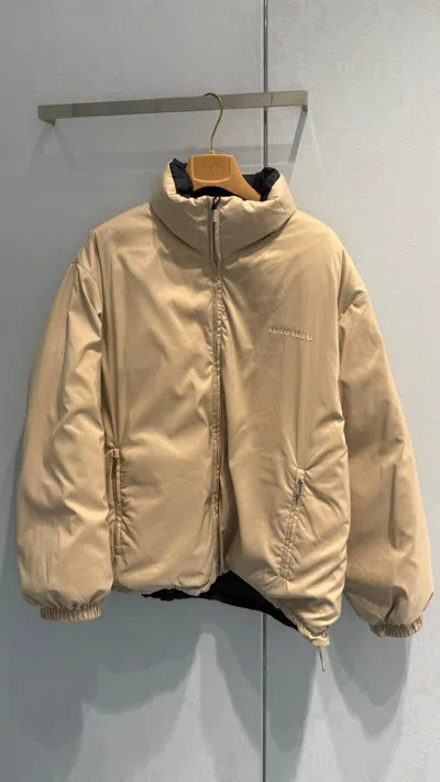 Miu Miu Double-faced Casual Jacket In Neutral