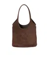 Miu Miu Double Handle Handbag In Brown