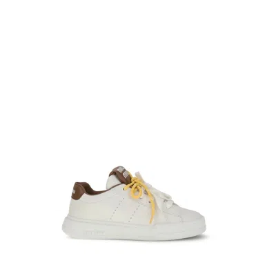 Miu Miu Double-lace Sneakers In White