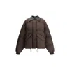 Miu Miu Women Down Jacket With Leather Collar