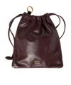 Miu Miu Logo Patch Pouch In Black