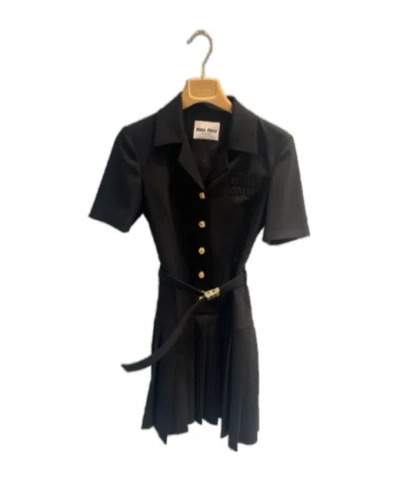 Miu Miu Dress In Black