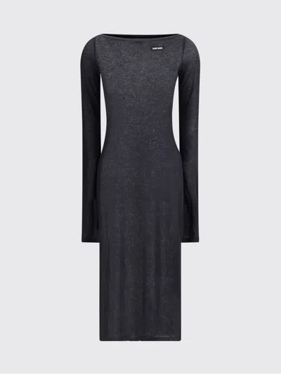 Miu Miu Dress Woman  In Black