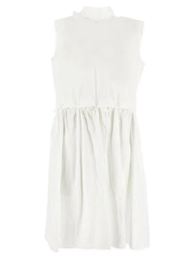 Miu Miu Dress Woman In White