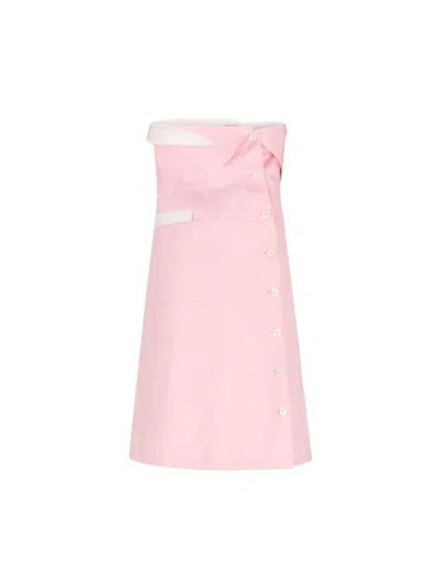 Miu Miu Dresses In Beige