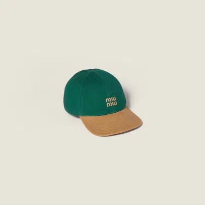 Miu Miu Drill Baseball Cap