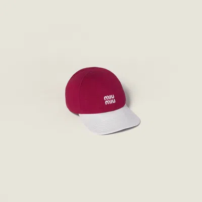 Miu Miu Drill Baseball Cap