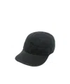 Miu Miu Drill Baseball Cap In Black