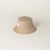 Miu Miu Drill Bucket Hat In Khaki/white