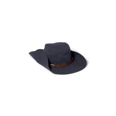 Miu Miu Drill Cowboy Hat In Purple