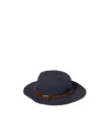 Miu Miu Drill Hat In Blue