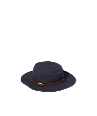 Miu Miu Drill Hat In Blue