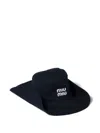 Miu Miu Drill Hat In Blue