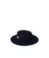 Miu Miu Drill Hat In Black