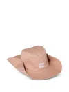 Miu Miu Drill Hat In Pink