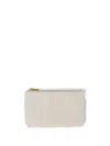 Miu Miu Duchesse Cashmere Sleep Mask In White