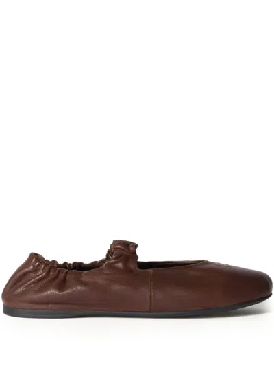 Miu Miu Elasticated Ballet Flats