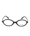 Miu Miu 0mu 01xv Miu Regard 1ab1o1 Black Glasses In Black