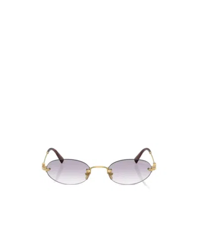 MIU MIU ELLIPTICAL SUNGLASSES