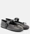 Miu Miu Flats In Black