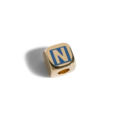 Miu Miu Enameled Metal Dice Charm In Multi