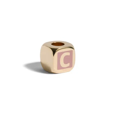 Miu Miu Enameled Metal Dice Charm In Multi