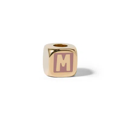 Miu Miu Enameled Metal Dice Charm In Multi