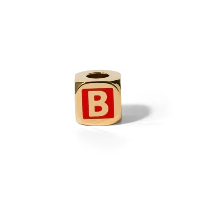 Miu Miu Enameled Metal Dice Charm In Multi