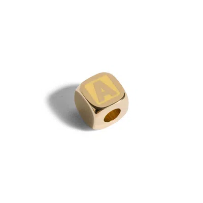 Miu Miu Enameled Metal Dice Charm In Multi