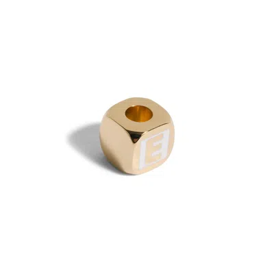 Miu Miu Enameled Metal Dice Charm In Multi