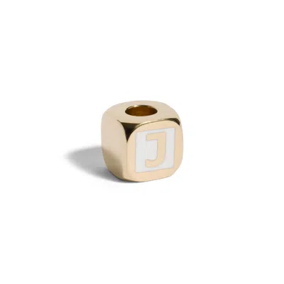 Miu Miu Enameled Metal Dice Charm In Multi